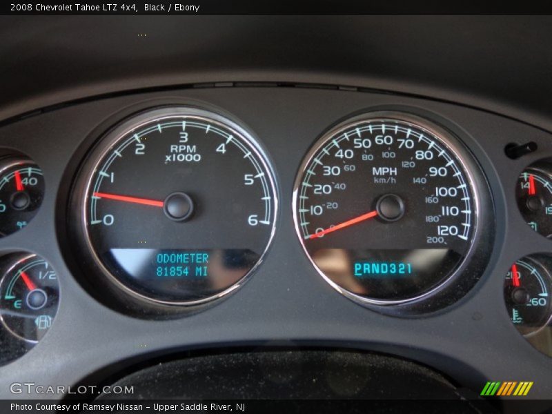 Black / Ebony 2008 Chevrolet Tahoe LTZ 4x4
