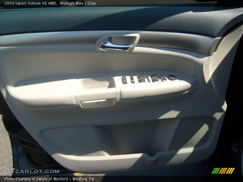Midnight Blue / Gray 2009 Saturn Outlook XE AWD