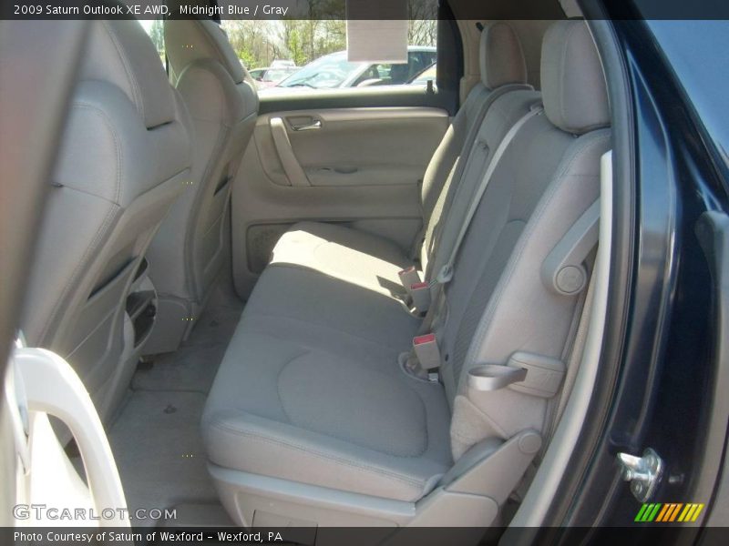 Midnight Blue / Gray 2009 Saturn Outlook XE AWD