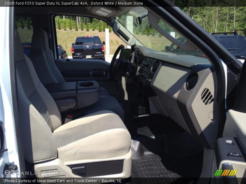 Oxford White / Medium Stone 2008 Ford F350 Super Duty XL SuperCab 4x4