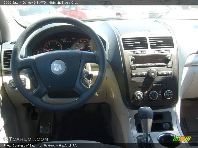 Midnight Blue / Gray 2009 Saturn Outlook XE AWD