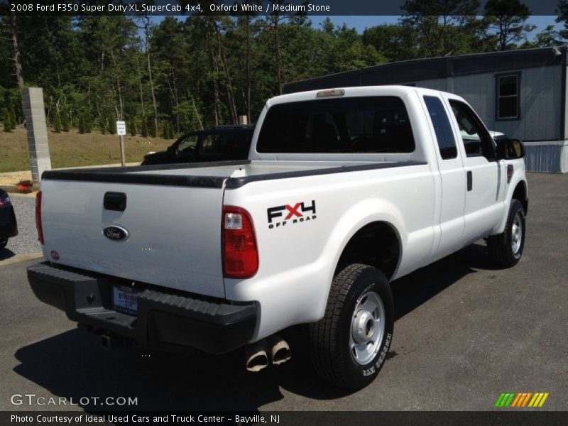 Oxford White / Medium Stone 2008 Ford F350 Super Duty XL SuperCab 4x4