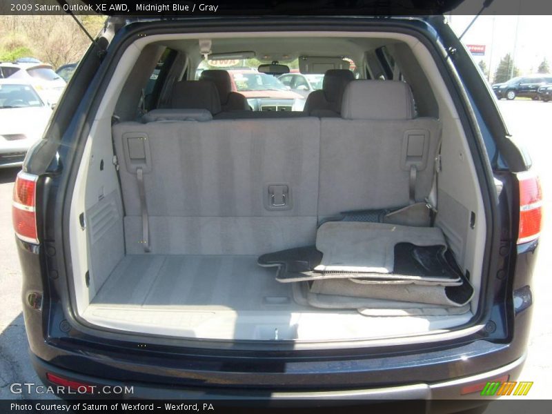 Midnight Blue / Gray 2009 Saturn Outlook XE AWD
