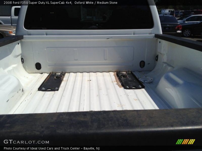 Oxford White / Medium Stone 2008 Ford F350 Super Duty XL SuperCab 4x4