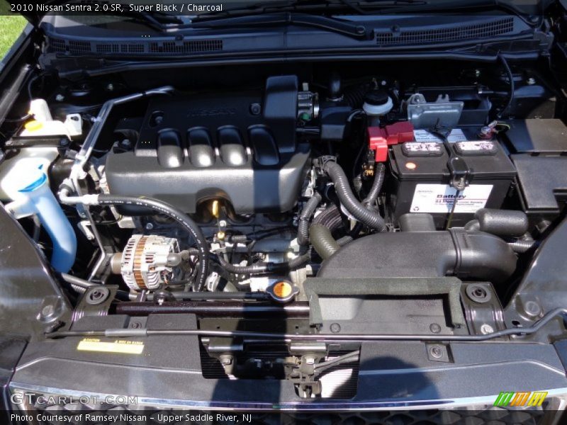 Super Black / Charcoal 2010 Nissan Sentra 2.0 SR