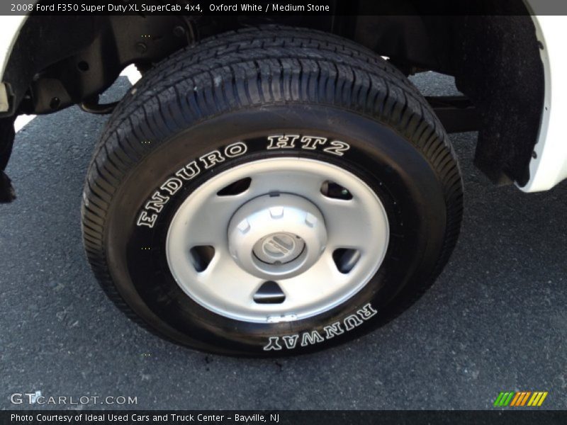 Oxford White / Medium Stone 2008 Ford F350 Super Duty XL SuperCab 4x4