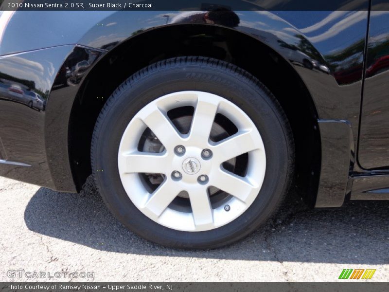 Super Black / Charcoal 2010 Nissan Sentra 2.0 SR