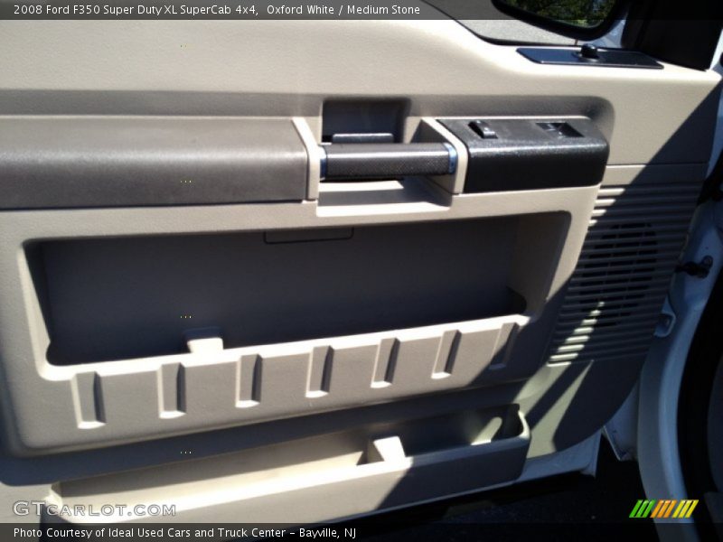Oxford White / Medium Stone 2008 Ford F350 Super Duty XL SuperCab 4x4