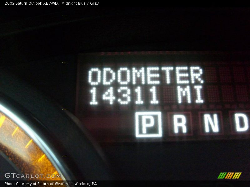 Midnight Blue / Gray 2009 Saturn Outlook XE AWD