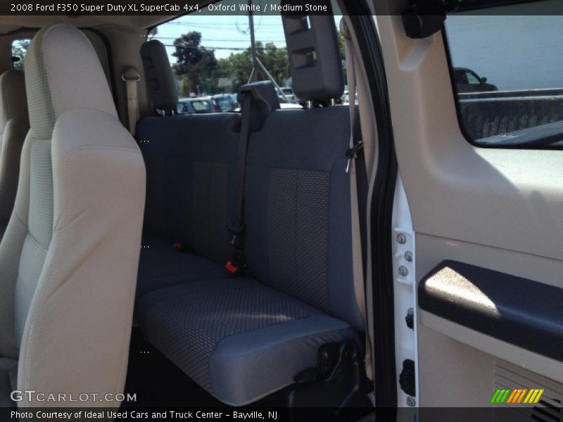 Oxford White / Medium Stone 2008 Ford F350 Super Duty XL SuperCab 4x4