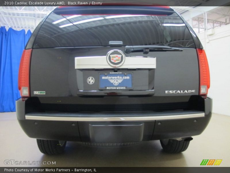 Black Raven / Ebony 2010 Cadillac Escalade Luxury AWD