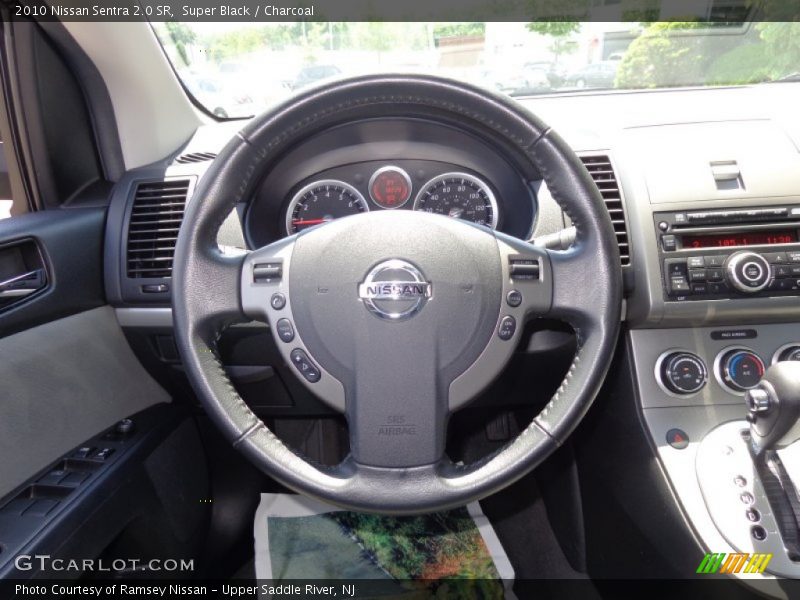 Super Black / Charcoal 2010 Nissan Sentra 2.0 SR
