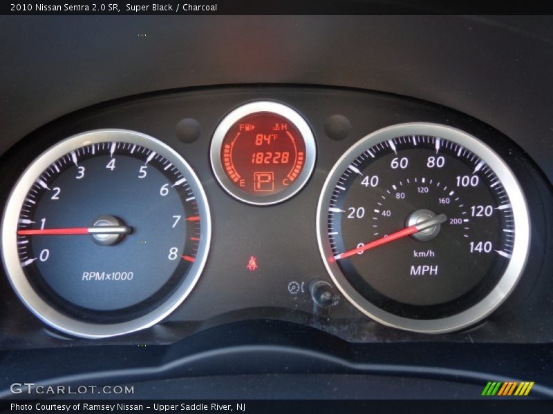 Super Black / Charcoal 2010 Nissan Sentra 2.0 SR