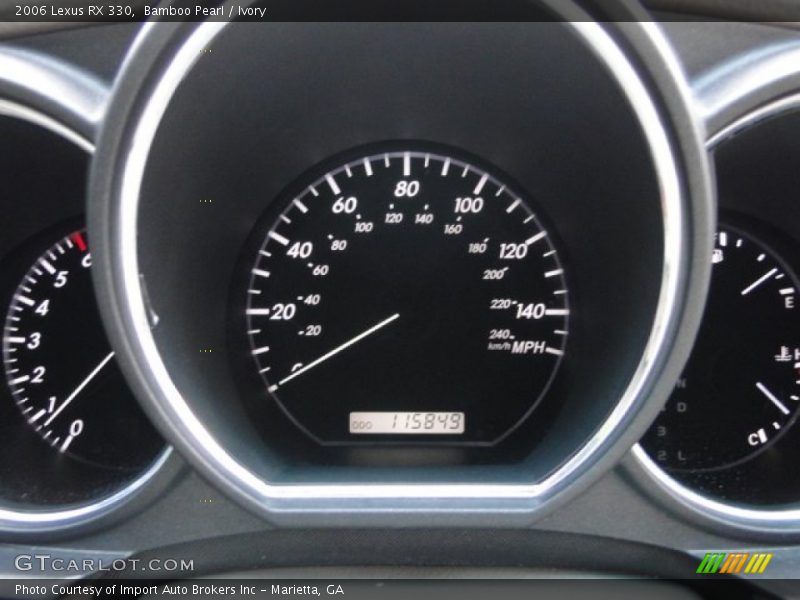 Bamboo Pearl / Ivory 2006 Lexus RX 330