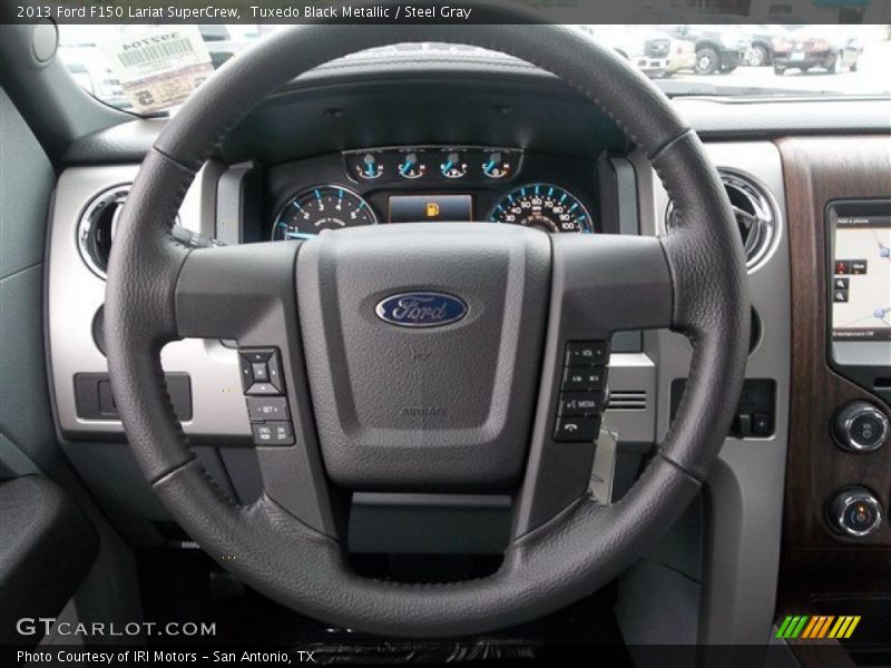  2013 F150 Lariat SuperCrew Steering Wheel