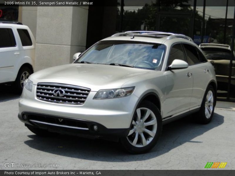 Serengeti Sand Metallic / Wheat 2006 Infiniti FX 35