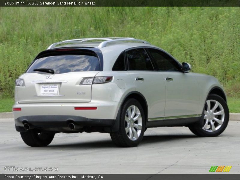 Serengeti Sand Metallic / Wheat 2006 Infiniti FX 35