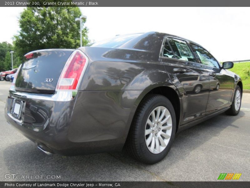 Granite Crystal Metallic / Black 2013 Chrysler 300