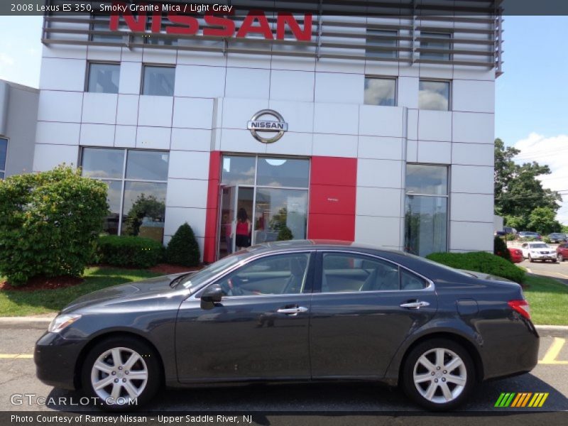 Smoky Granite Mica / Light Gray 2008 Lexus ES 350