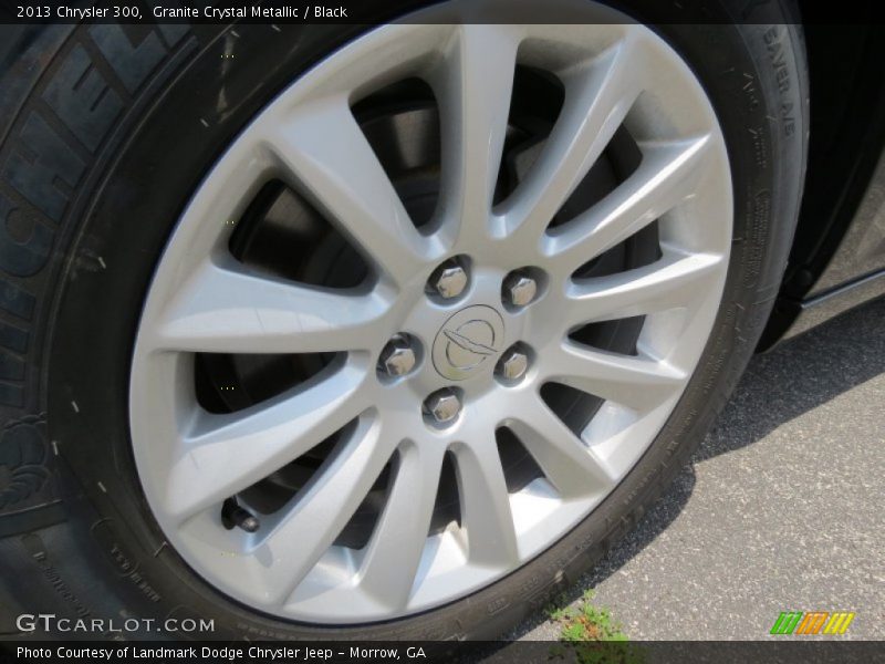 Granite Crystal Metallic / Black 2013 Chrysler 300