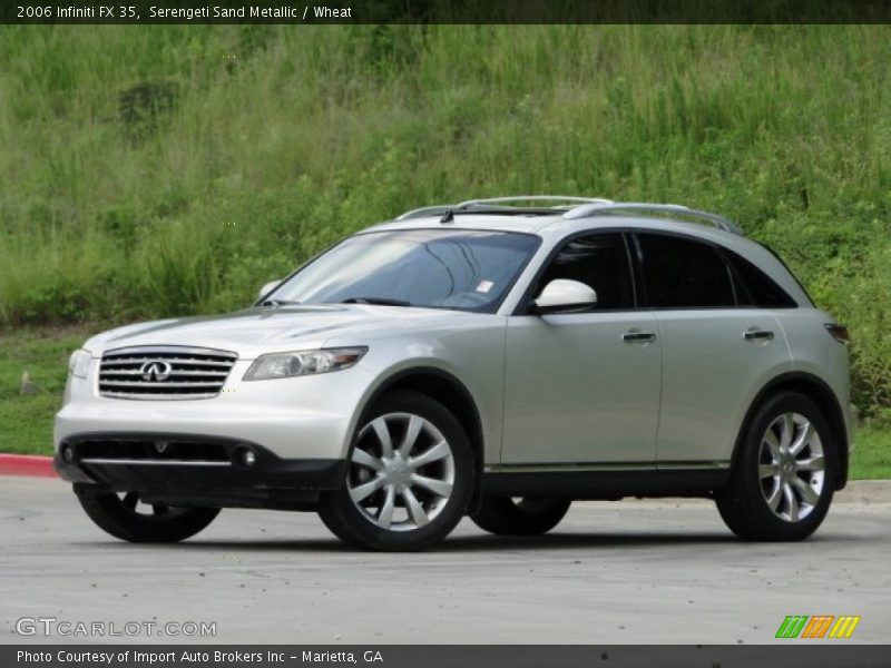 Front 3/4 View of 2006 FX 35