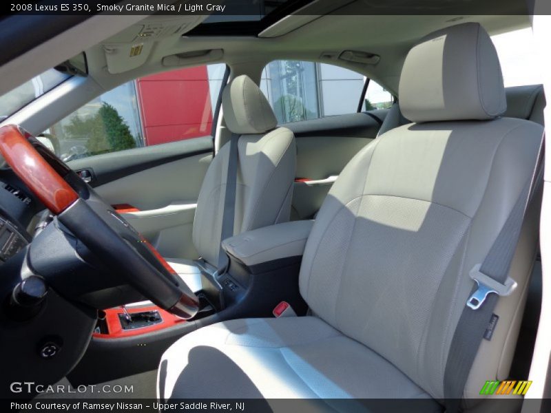 Smoky Granite Mica / Light Gray 2008 Lexus ES 350