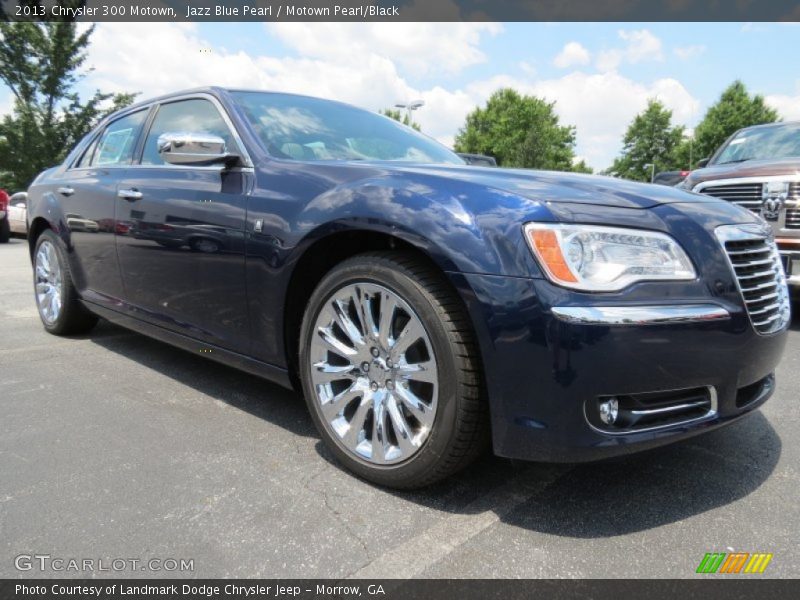 Jazz Blue Pearl / Motown Pearl/Black 2013 Chrysler 300 Motown