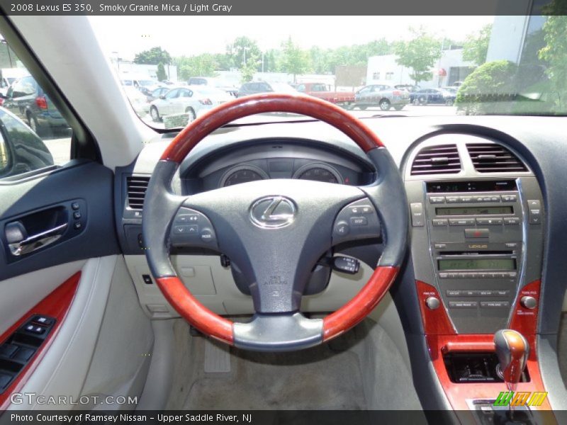 Smoky Granite Mica / Light Gray 2008 Lexus ES 350