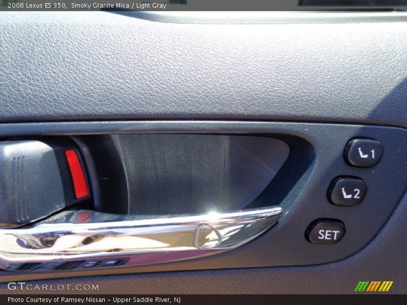 Smoky Granite Mica / Light Gray 2008 Lexus ES 350