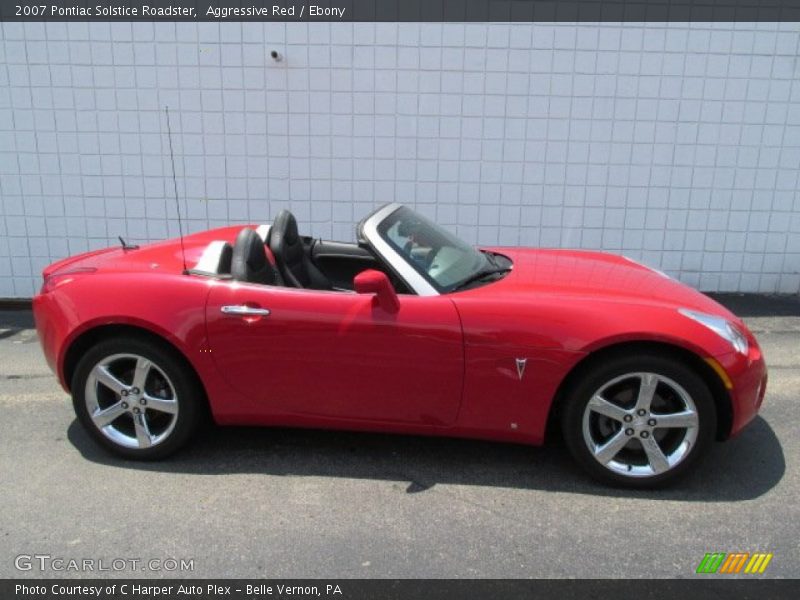 Aggressive Red / Ebony 2007 Pontiac Solstice Roadster