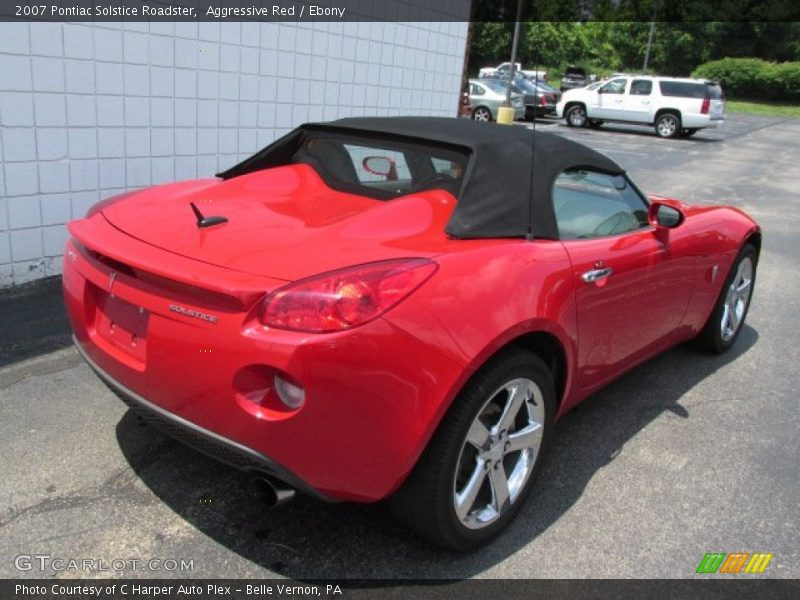 Aggressive Red / Ebony 2007 Pontiac Solstice Roadster