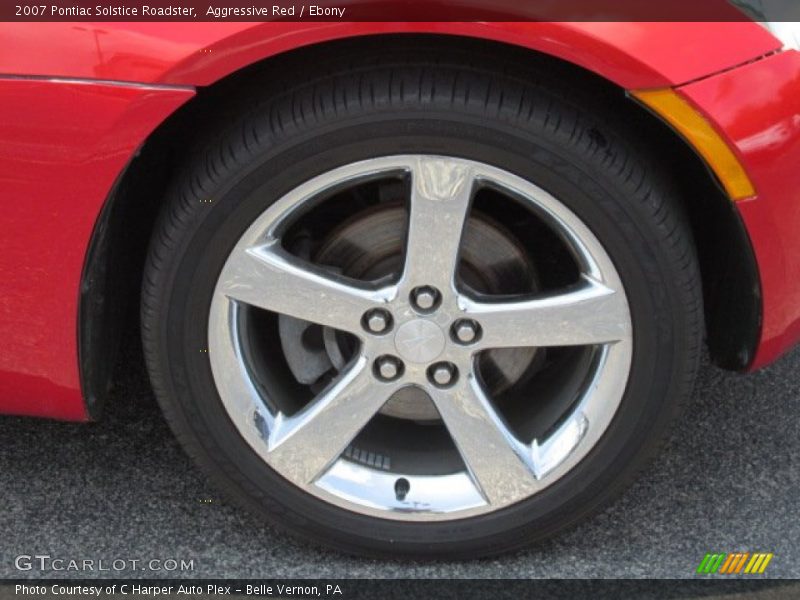 Aggressive Red / Ebony 2007 Pontiac Solstice Roadster