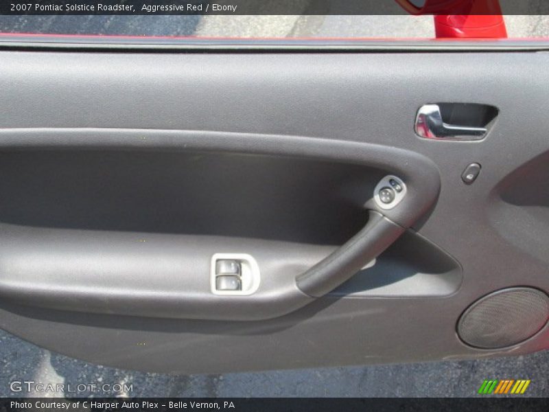 Aggressive Red / Ebony 2007 Pontiac Solstice Roadster