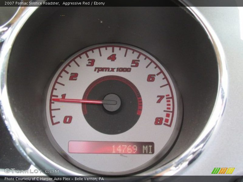 Aggressive Red / Ebony 2007 Pontiac Solstice Roadster
