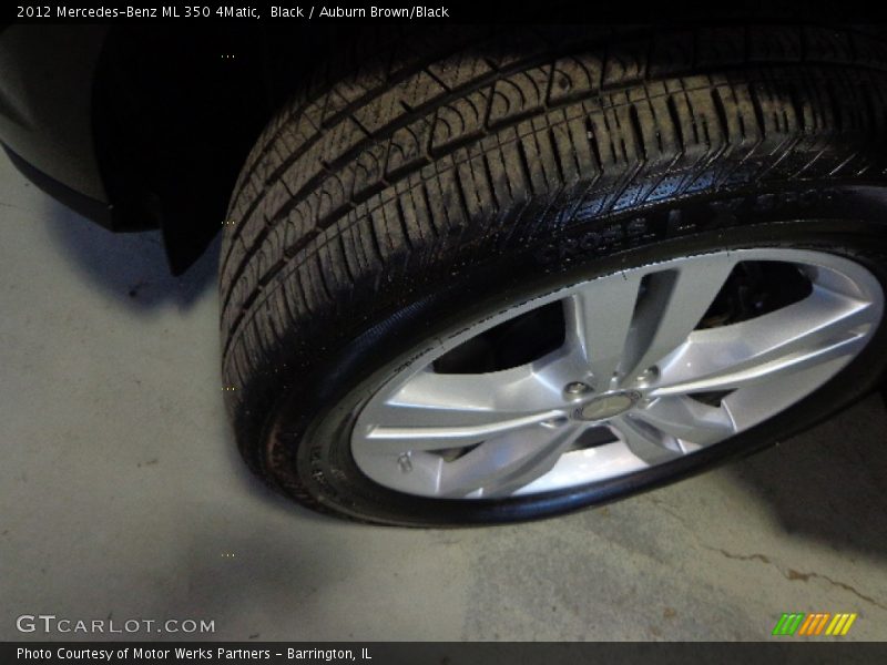 Black / Auburn Brown/Black 2012 Mercedes-Benz ML 350 4Matic