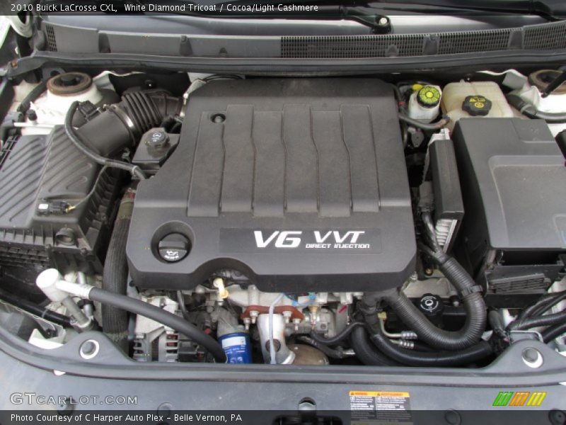 White Diamond Tricoat / Cocoa/Light Cashmere 2010 Buick LaCrosse CXL