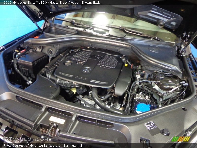 Black / Auburn Brown/Black 2012 Mercedes-Benz ML 350 4Matic