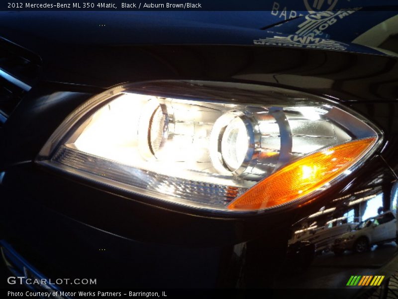 Black / Auburn Brown/Black 2012 Mercedes-Benz ML 350 4Matic