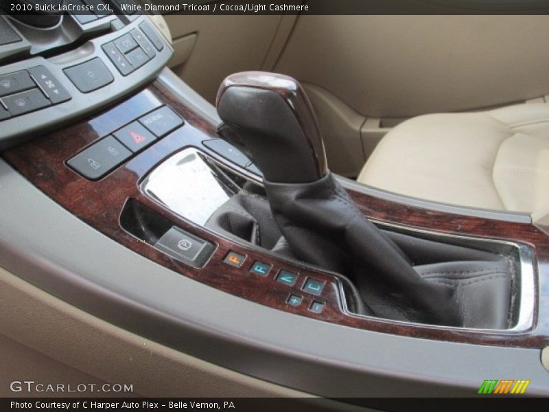 White Diamond Tricoat / Cocoa/Light Cashmere 2010 Buick LaCrosse CXL