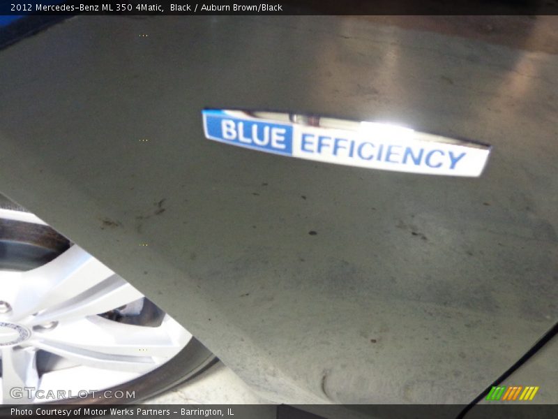 Black / Auburn Brown/Black 2012 Mercedes-Benz ML 350 4Matic