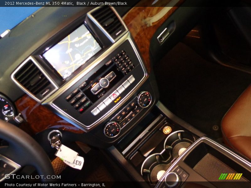 Black / Auburn Brown/Black 2012 Mercedes-Benz ML 350 4Matic