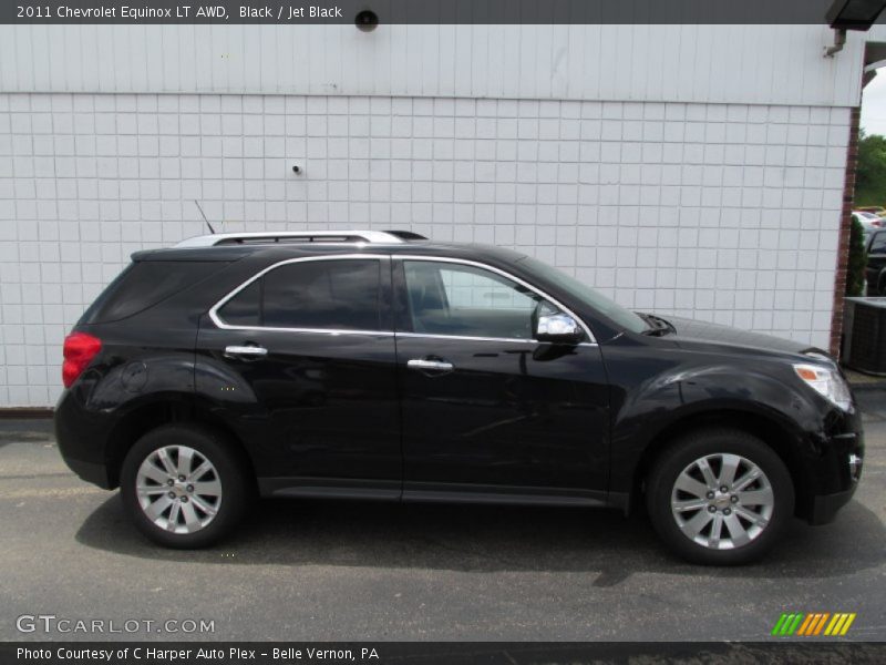 Black / Jet Black 2011 Chevrolet Equinox LT AWD