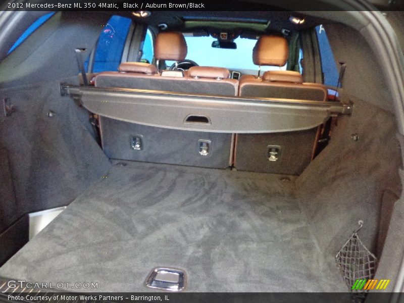 Black / Auburn Brown/Black 2012 Mercedes-Benz ML 350 4Matic