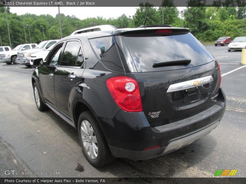 Black / Jet Black 2011 Chevrolet Equinox LT AWD