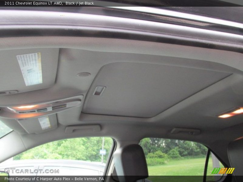 Black / Jet Black 2011 Chevrolet Equinox LT AWD