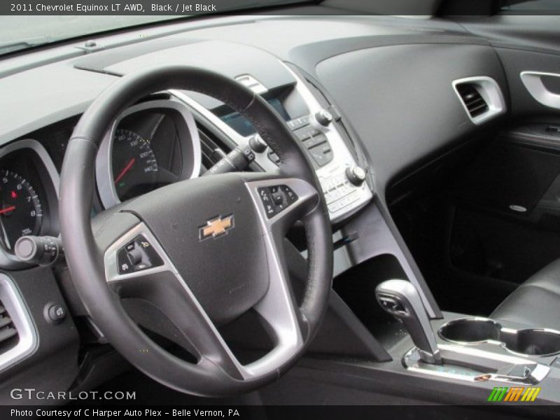 Black / Jet Black 2011 Chevrolet Equinox LT AWD