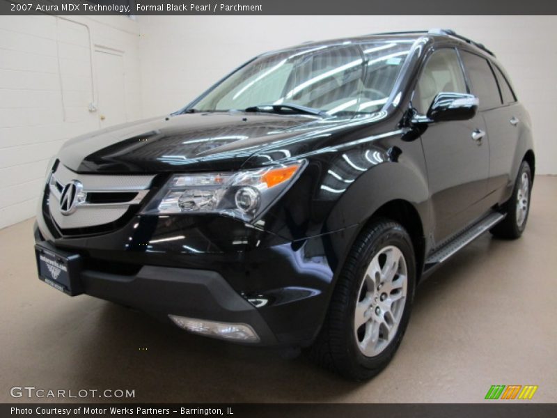 Formal Black Pearl / Parchment 2007 Acura MDX Technology