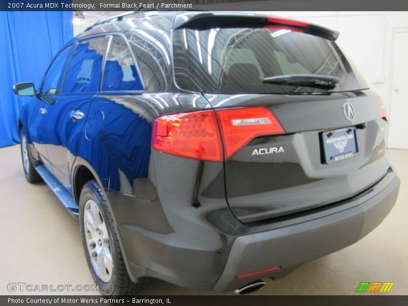 Formal Black Pearl / Parchment 2007 Acura MDX Technology