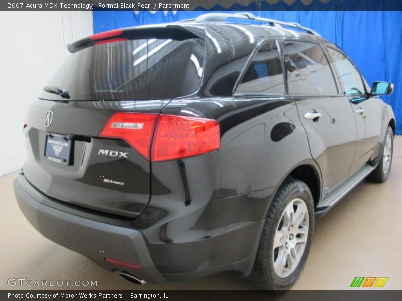 Formal Black Pearl / Parchment 2007 Acura MDX Technology