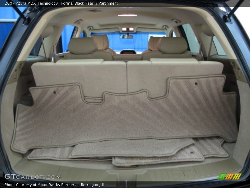 Formal Black Pearl / Parchment 2007 Acura MDX Technology